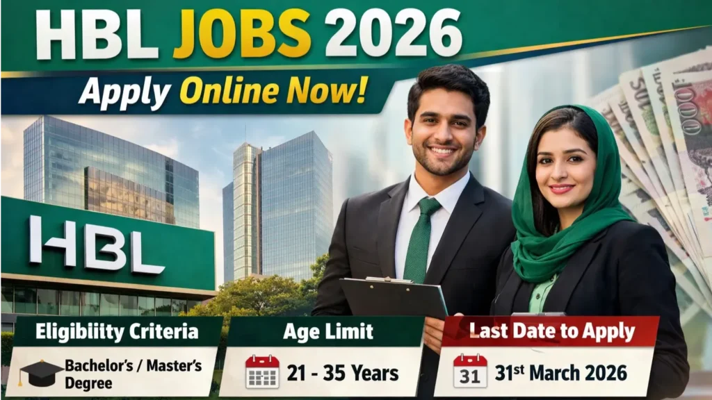 HBL jobs 2026